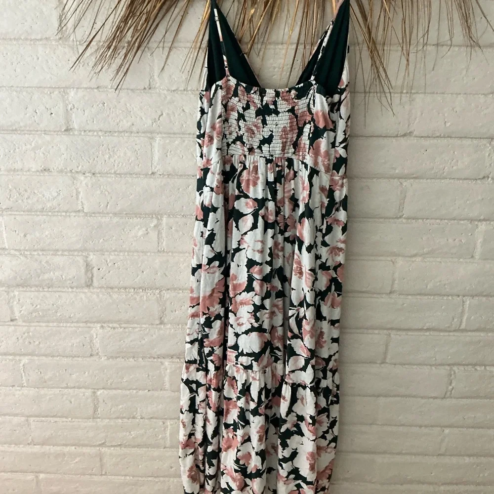 Abercrombie & Fitch Pink and Black Floral Dress